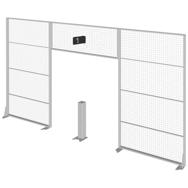 Simplify navigation throughout your club by numbering each padel court with our laser-engraved signs.